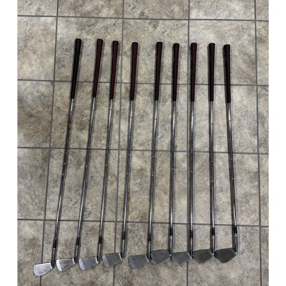 Vintage PGA Cleveland Classics Golf Clubs Set Of 9 Golf Clubs